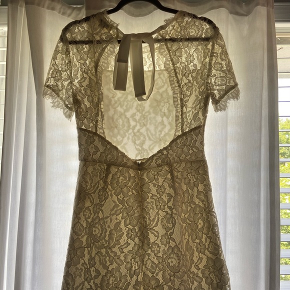 White Lace Romper - Picture 2 of 2